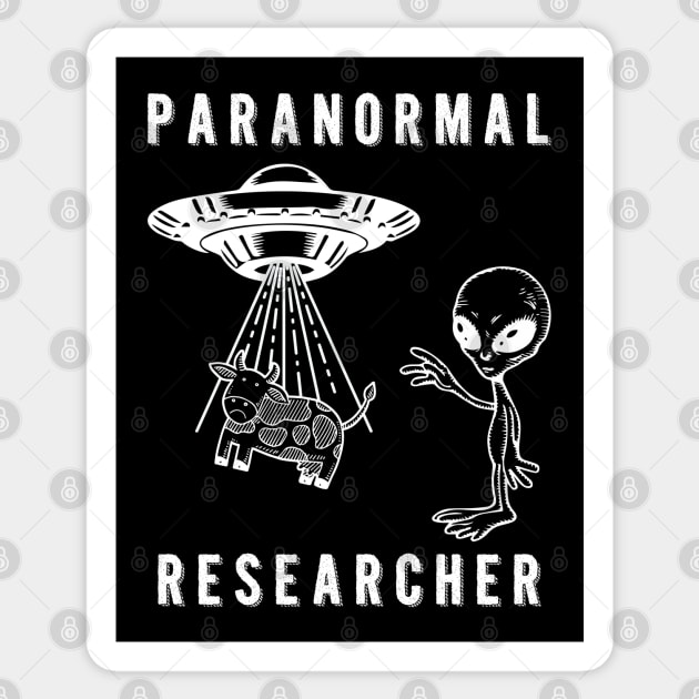 Paranormal Researcher Sticker by lilmousepunk